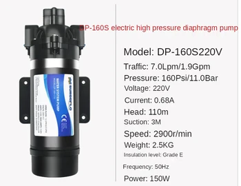 DP AC 110V/220V purificator de apa de înaltă presiune pompa de apa role rutier de curățare a pompei de înaltă presiune de spălare auto spray mici pompa de apa