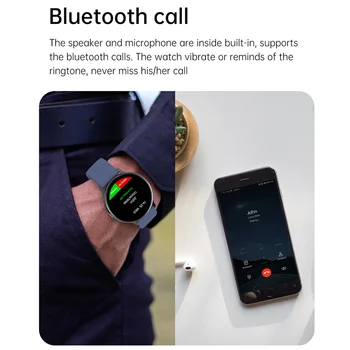2021 apelare Bluetooth ceas Inteligent ceas Pentru bărbați Și femei Full touch de fitness tracker Tensiunii arteriale ceas Inteligent doamnelor ceas Inteligent